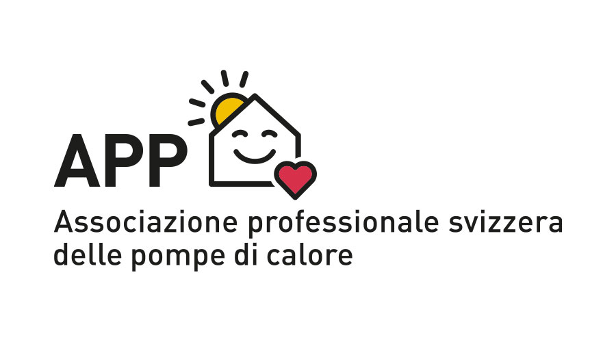 Logo Associazione professionale svizzera delle pompe di calore APP